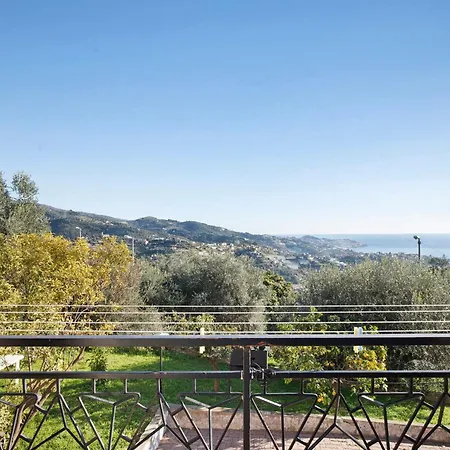 Villa In Collina Vista Mare San Remo